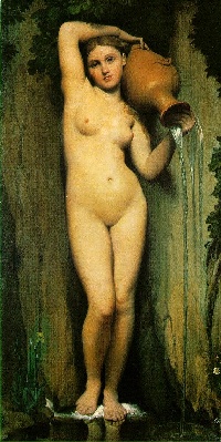 Ingres, La sorgente, Parigi, Museo d'Orsay